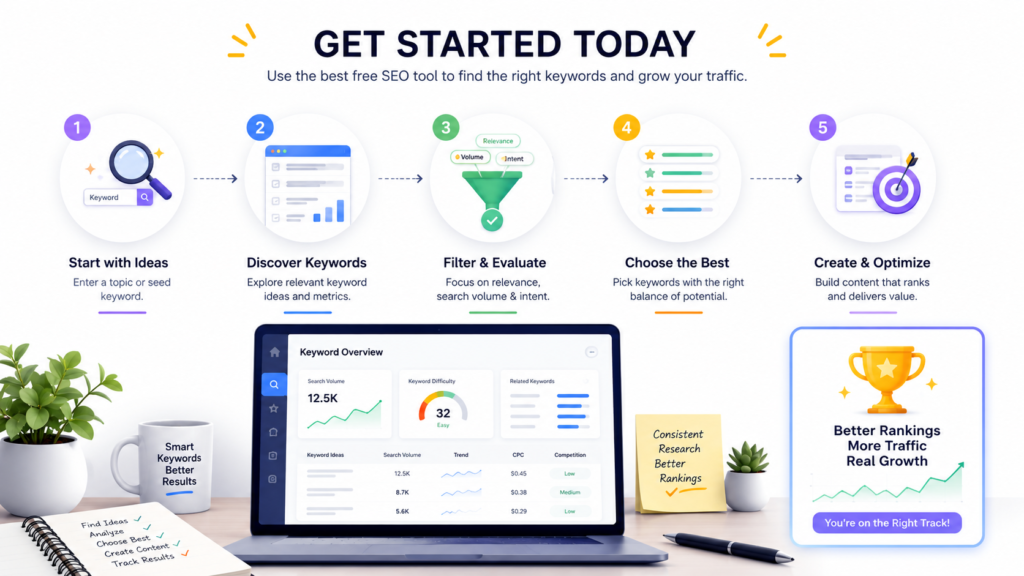 Best SEO Tool Free for Keyword Research: A Step-by-Step Guide for Beginners